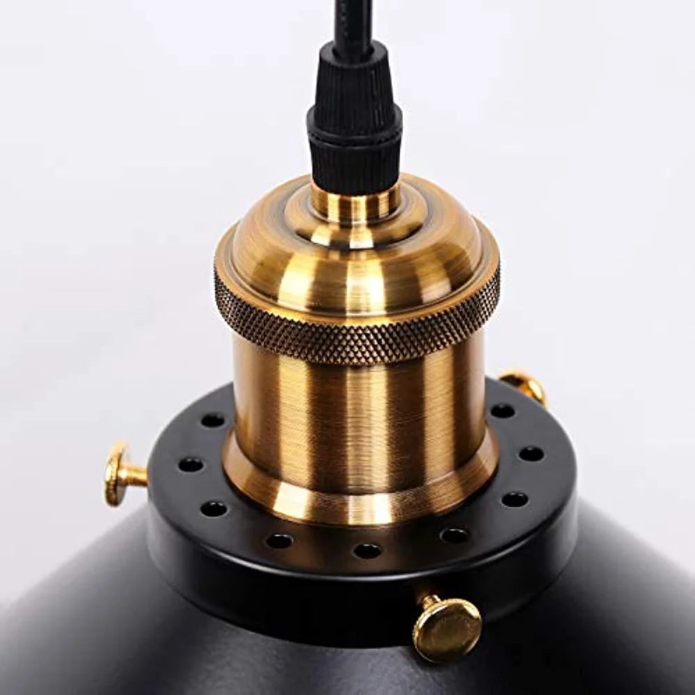 Vintage Pendant Light Loft Retro Chandelier Pendant Lamp E27 Base Industrial Hanging Light Edison Home Lighting for Living Room