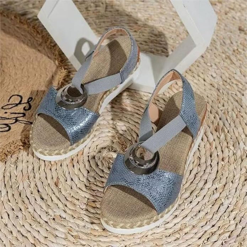 Sandales Compensées Pour Femmes
