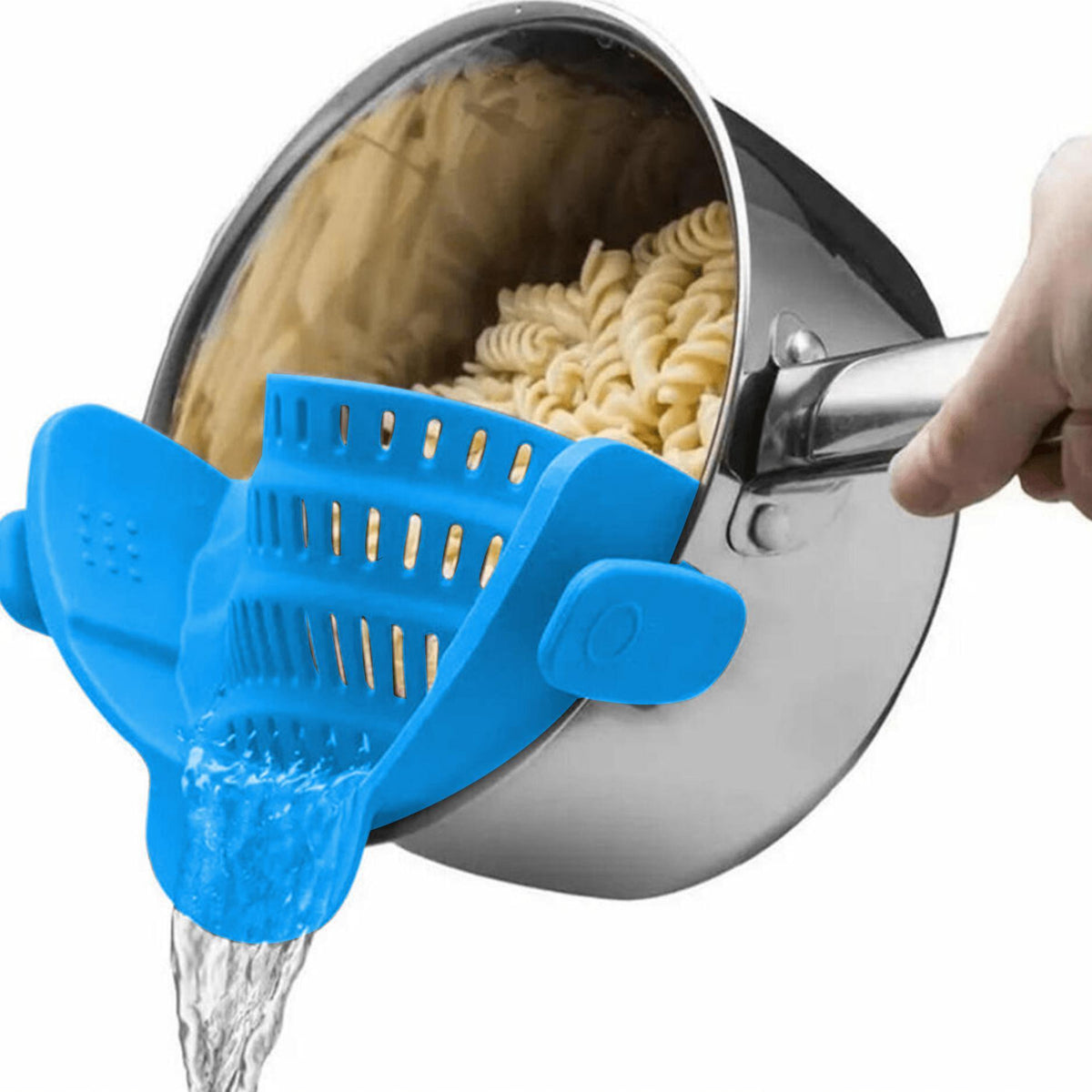 Passoire à Clip Universelle Ajustable – Égouttoir Pratique pour Casseroles & Poêles